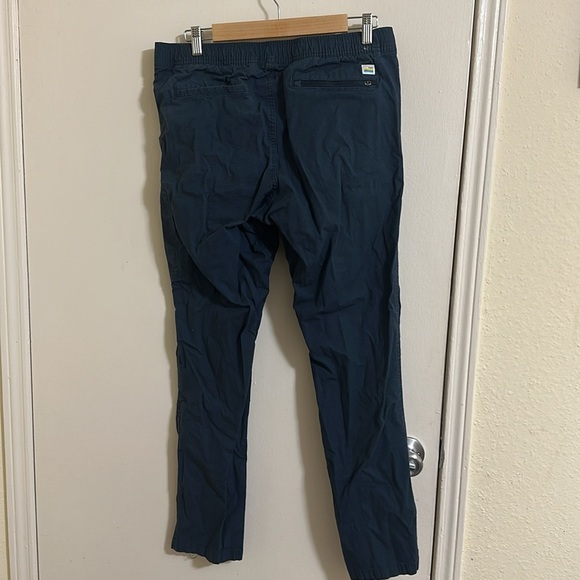 Vuori Mens Ripstop Climber Pants size large Blue Hiking EUC - Picture 4 of 5
